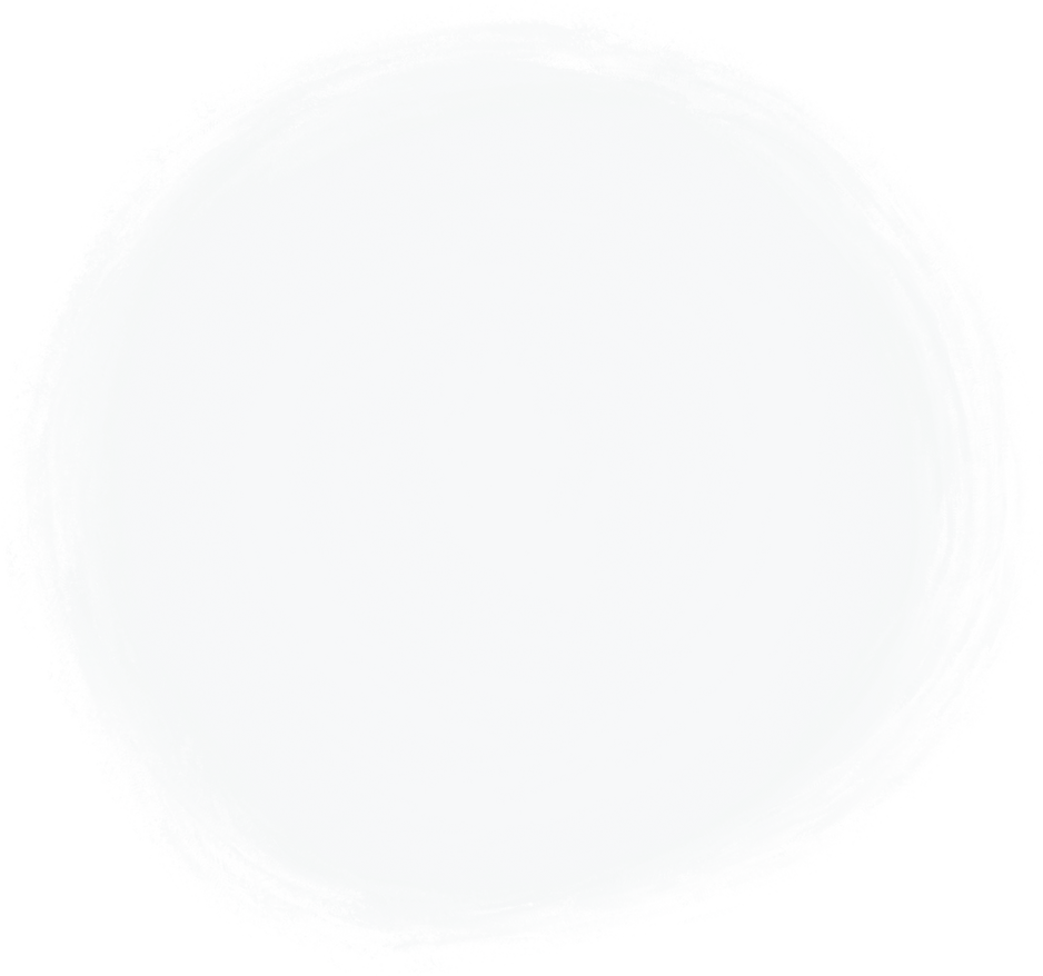 White Circle Brush Stroke